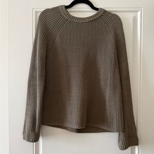 Jenni Kayne 100% Cotton Olive Sweater